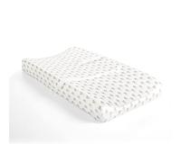 Lush Decor Baby Elephant Stripe Geo Soft & Plush Changing Pad Cover, 32" x 16" x 5", Pink & Gray