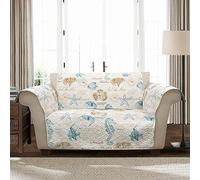 Lush Decor Furniture Protector Loveseat, BlueTaupe