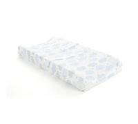 Lush Decor Goodnight Little Moon Clouds Soft & Plush Changing Pad Cover, 32" x 16" x 5", Blue