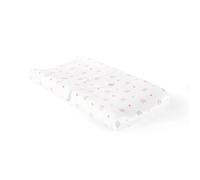 Lush Decor Llama Love Rainbow Soft & Plush Changing Pad Cover, 32" x 16", Pink