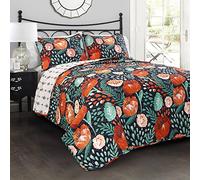Lush Decor Quilt Set, Navy, King