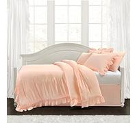 Lush Decor Reyna Daybed Comforter Blush 6Pc Set 68x92