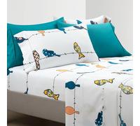 Lush Decor Rowley Birds Soft Sheet 6 Piece Set, Queen, Multi