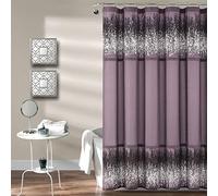Lush Decor Shimmer Sequins Shower Curtain