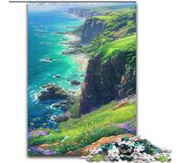 Lush Fields 1000 Piece Jigsaw Puzzle for Adults And Teenagers, Challenging Game And Family Play Parent-child Interaction (26x38cm)
