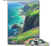 Lush Fields Adult Jigsaw Puzzles 2000 Pieces, for Age 14+ Game Wall Decoration Unique Gifts for Birthday And Christmas (70x100cm)