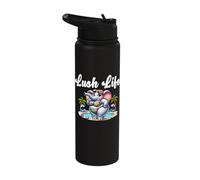 Lush Life - Sexy Elephant Thicc Body Pride Tropical Island Stainless Steel Insulated Water Bottle