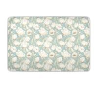 Lush Tulips Pale Green Extra Large Resuable Diaper Mats Soft Absorbent Potty Training Pads Breathable Incontinence Pads for Infant Baby 52" L x 34" W