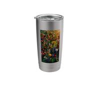 Lush Wildflower Symphony Stainless Steel Insulated Tumbler
