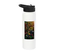 Lush Wildflower Symphony Stainless Steel Insulated Water Bottle