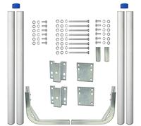 Lusheer Boat Trailer Guide-ons 48“, Guide Pole Kit，Heavy Duty 2PCS Steel Trailer Post Guide on, for Your Ski Boat, Fishing Boat or Sailboat Trailer，More Rust-Prevention