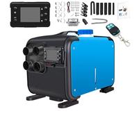 LUSKSk 12V 8KW 5KW 2KW Diesel Air Heater, Diesel Night Heater with Remote Control And LCD Monitor for RV Truck, Bus, Boat, Touring Car, Caravans, Motorhomes (Blue)