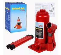 LUSKSk Hydraulic Bottle Jack 10 Ton High Lift Automotive Van Boat Truck Car Repair Shop for Car, Pickup Truck, Trailer