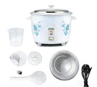 LUSKSk Rice Cooker Small,1 L Rice Cookers,Mini Rice Cooker 1-2 People with Spoon & Measuring Cup