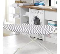 LUSKSk Super Extra Wide Large Elasticated Ironing Board Cover Replacement 150x50cm, Easy Fit and High Temperature Resistance