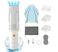 LUSN Baby Hair Clipper with Vacuum, Kids Hair Clippers Kit with 3 Guide Combs & 18 Piece, IPX7 Waterproof, Vacuum & Cordless Use for Baby Children Infant
