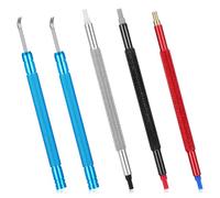 Lusofie 3 Pcs Watch Hand Setting Tool, Stainless Steel Watch Hand Presser Pusher and Hands Levers Watchmakers Wristwatch Strap Repair Tool Minute Second Hands Removal Puller Plunger Remover Tools, A