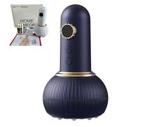 Lussara 4-in-1 Lymphatic Drainage Massager, Lymphatic Drainage Massager for Legs, Arms & Belly Anti-Cellulite, Lipedema Massage Drainages Tool (Cupping Device,Blue)