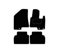 Lusso Floor Carpet Mats for Car | Tailored/Compatible to Fit Hyundai ix35 2010-2016 | with DELUXE Carpet | Front & Rear with Heel Pad | 4-Piece Set (Black Edging)