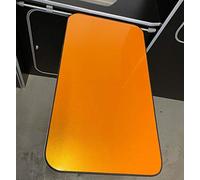 Lusso Folding Table Slider Kit Kitchen Furniture Caravan Camper Van Motorhome Compatible To Fit VW T4 T5 T6 Vivaro Trafic Vito | Orange/Black