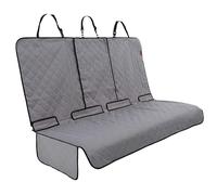 LUSSO GEAR Dog Car Seat Cover for Back Seat | Protects Back Seat From Scratches, Scuffs, Shedding, Mud, & More | 100% Waterproof | Non-Slip Cover Stays Securely in Place | Fits All Cars, Trucks & SUVs