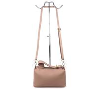 Lusso in pelle Top Handle Crossbody Leather Bag with Adjustable Detachable Straps (Burnt Orange)