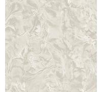 Lusso Liquid Glitter Marble Vinyl Wallpaper Cream/White - Belgravia 304