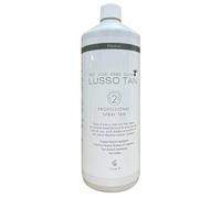 Professional Spray Tan Bottle (Medium) - 1 Litre. Lusso Tan Self-Tan for Salon or At-Home Fake-Tan Machine. Instant-Drying Non-Sticky. Natural Nourishing Ingredients. Vegan and Cruelty-Free.