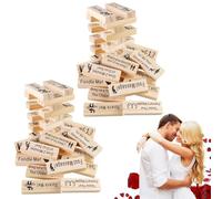 Lust Tower, Valentine Tumbling Tower Stacking Blocks Game, Couple Game Blocks, The Lust Tower, Lust Tower Game for Adults, Couples Games for Adults (2 Sets)