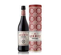 Lustau Vermut Tinto Red Vermouth with Limited Edition Gift Tin, 75cl, 15% ABV, Dry Vermouth from Jerez Spain, Blended with Botanicals & Fragrant Plants, Distinctive Red Vermouth, Chilled or In Martini