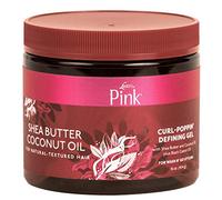 Luster's Pink Shea Butter Coconut Oil Curl Poppin Defining Gel 454g