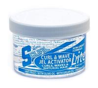 Luster's Scurl S Curl Jel Activator Lite 297 - Clear, Curl & Wave Jel, Non-Greasy, Shrinkage Reducing, 1 Count