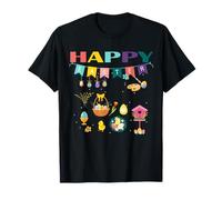 Lustig Cool Geschenk Kind Mann Frau top Spruch Happy Easter T-Shirt