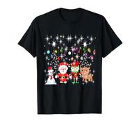 Lustig Outfit Geschenk Nikolaus Schneemann Rentier Elf Gnom T-Shirt
