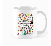 Lustige Kaffeetasse, The Cup of Courage, Encourage Tasse, Mental Health Courage Tasse, Get Well Tasse, Self Care-Tasse, Selbstvertrauen Boost Tasse, Geburtstag, Satirisches Geschenk, 325 ml