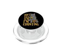 Lustige Katze häkeln Sprich nicht mit mir, ich zähle PopSockets PopGrip for MagSafe