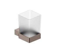 Lustra Tumbler Holder, Brushed Bronze Finish