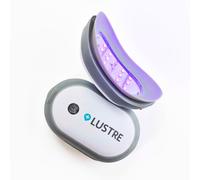 LUSTRE Solo LED Acne Pod, 415nm Blue Light Acne Treatment Device Hands-Free Rechargeable, White & Grey
