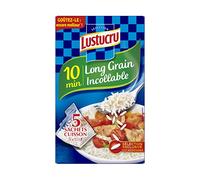 Lustucru Long Grain Rice 10 Minutes Non-Adhesive Baking Bag 900 g