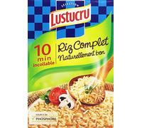 Lustucru Rice Complete 10 Min Know 450 g, Pack of 6