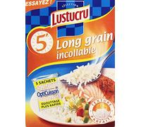 lustucru - White Rice Long Grain Unbeatable - 5 Bags 90g