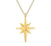 LUTAKU Celestial North Star Necklace, Minimalist - style Polaris Pendant Necklace for Women