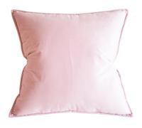 Lutanky Velvet Cushion Covers 60 x 60 cm Pale Pink Large Throw Pillow Covers Soft Square Pillowcases for Sofa Couch Bedroom Accessories 24 x 24 Inch