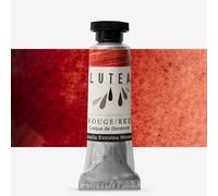 Lutea : Extra Fine Natural Watercolour Paint : 9ml : Red (Madder)