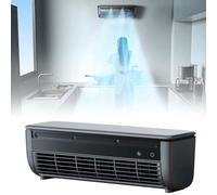 luteaint No Drilling Kitchen Wall Air Conditioner Fan, 2025 New Wireless Charging Air Conditioner, Portable Wall Mounted Airs Conditioners, 10s Instant Cooling for Home Office, Fans for Bedroom