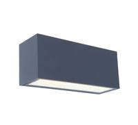 Lutec 5189104118 GEMINI 46W IP54 LED Outdoor Wall Light 4000K - Dark Grey