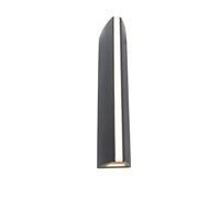 Lutec Leo LED Outdoor Up & Down Wall Light - Dark Grey