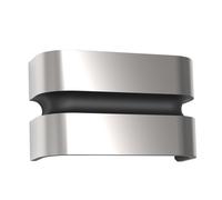 Lutec 5198302001 MAYA 14.5W IP44 LED Outdoor Up/Down Wall Light 3000K - Stainless Steel