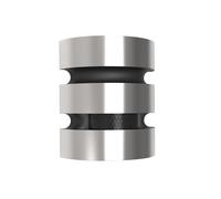 Lutec 5198401001 MAYA 18.5W IP44 LED Outdoor Up/Down Wall Light with PIR 3000K - Stainless Steel