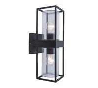LUTEC Flair 5288804012 Außenwandleuchte LED E27 80W black (matt)